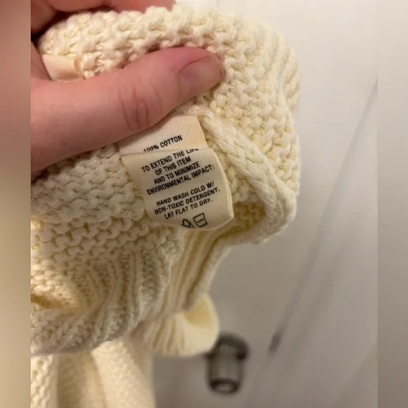 Alex Mill Women’s Button-Front Cardigan Sweater Cream Knit Size Small - Picture 15 of 15